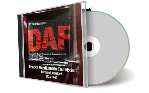 Front cover artwork of Daf 2023-10-27 CD Dortmund Audience