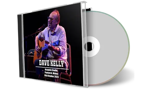 Front cover artwork of Dave Kelly 2023-10-08 CD Pentyrch Audience