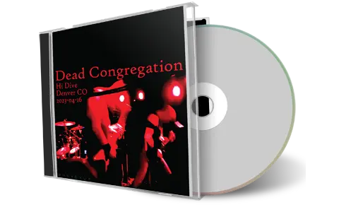 Front cover artwork of Dead Congregation 2023-04-16 CD Denver Audience