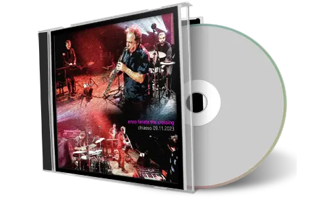 Front cover artwork of Enzo Favata The Crossing 2023-11-09 CD Chiasso Soundboard