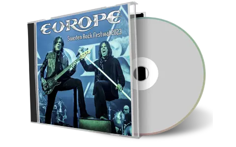 Front cover artwork of Europe 2023-06-08 CD Sweden Rock Festival Audience