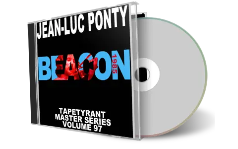 Front cover artwork of Jean-Luc Ponty 1985-11-13 CD New York City Audience
