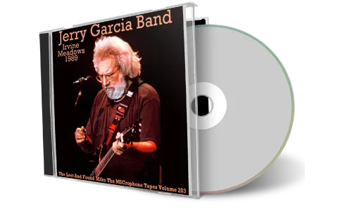 Front cover artwork of Jerry Garcia Band 1989-05-19 CD Irvine Audience