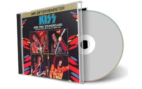 Front cover artwork of Kiss 1986-03-27 CD Erie Soundboard