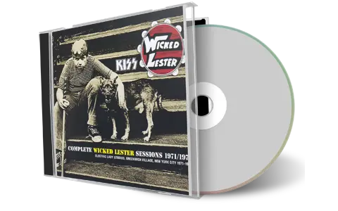 Front cover artwork of Kiss Compilation CD Complete Wicked Lester Sessions Soundboard