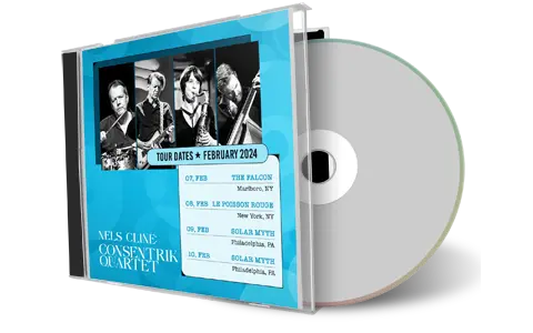 Front cover artwork of Nels Cline Concentrik Quartet 2024-02-10 CD Philadelphia Audience
