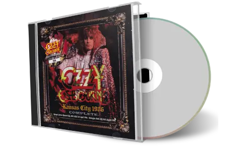 Front cover artwork of Ozzy Osbourne 1986-04-01 CD Kansas City Soundboard