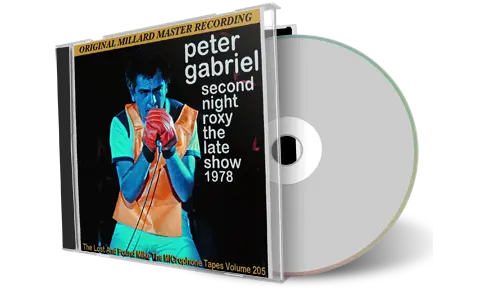 Front cover artwork of Peter Gabriel 1978-10-01 CD West Hollywood Audience