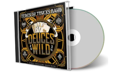 Front cover artwork of Tedeschi Trucks Band 2024-03-02 CD New York Audience