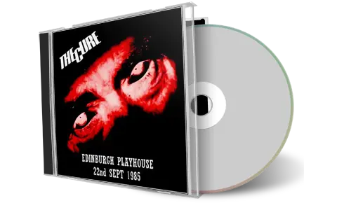 Front cover artwork of The Cure 1985-09-22 CD Edinburgh Audience