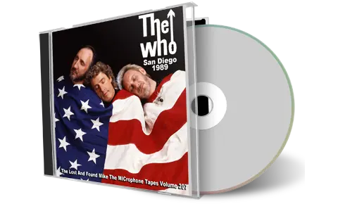 Front cover artwork of The Who 1989-08-22 CD San Diego Audience