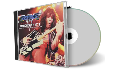 Front cover artwork of Van Halen 1978-05-22 CD Manchester Audience