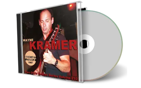 Front cover artwork of Wayne Kramer 1997-06-20 CD New York City Audience