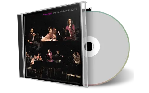 Front cover artwork of Florian Favre 2023-10-07 CD Yverdon-Les-Bain Soundboard