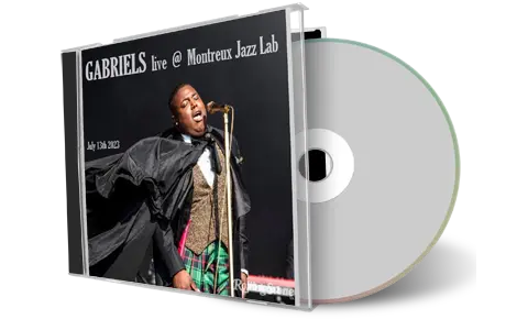 Front cover artwork of Gabriels 2023-07-13 CD Montreux Jazz Festival Soundboard