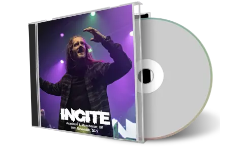 Front cover artwork of Incite 2023-11-10 CD Manchester Audience