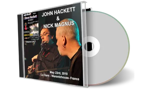 Front cover artwork of John Hackett And Nick Magnus 2010-05-23 CD Werentzhouse Audience