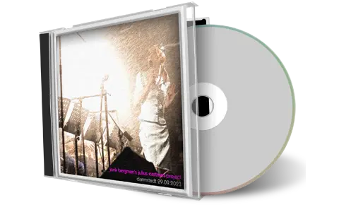 Front cover artwork of Jorik Bergmans Julius Eastman Project 2023-09-29 CD Darmstadt Soundboard