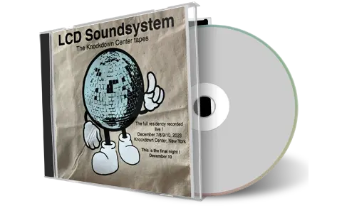 Front cover artwork of Lcd Soundsystem 2023-12-10 CD New York City Audience
