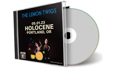 Front cover artwork of Lemon Twigs 2023-05-01 CD Portland Audience