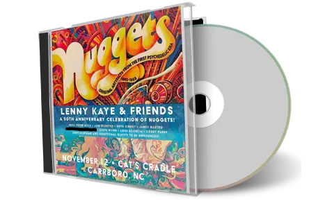 Front cover artwork of Lenny Kaye 2023-11-12 CD Carrboro Audience