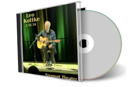 Front cover artwork of Leo Kottke 2024-02-13 CD San Luis Obispo Audience