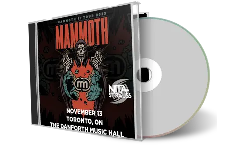 Front cover artwork of Mammoth 2023-11-13 CD Toronto Audience