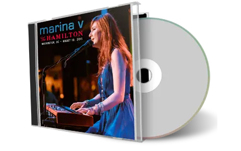 Front cover artwork of Marina V 2015-08-18 CD Washington Audience