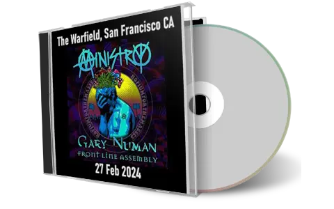 Front cover artwork of Ministry 2024-02-27 CD San Francisco Audience