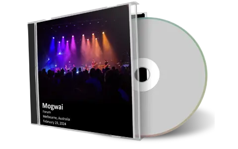 Front cover artwork of Mogwai 2024-02-19 CD Melbourne Audience