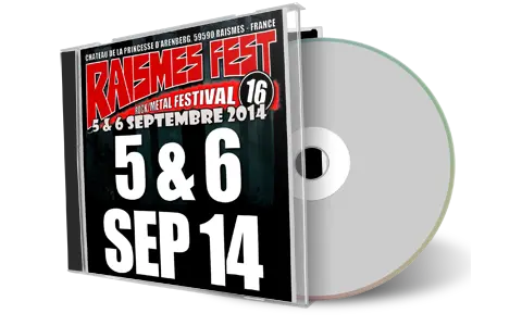 Front cover artwork of Moonkings 2014-09-06 CD Raismes Fest Audience