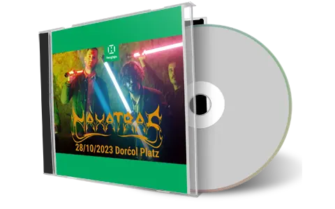 Front cover artwork of Naxatras 2023-10-28 CD Belgrade Audience