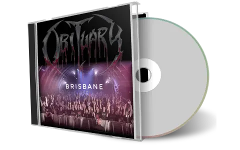 Front cover artwork of Obituary 2024-01-16 CD Brisbane Audience