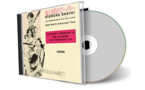 Front cover artwork of Otoboke Beaver 2024-02-24 CD San Francisco Audience