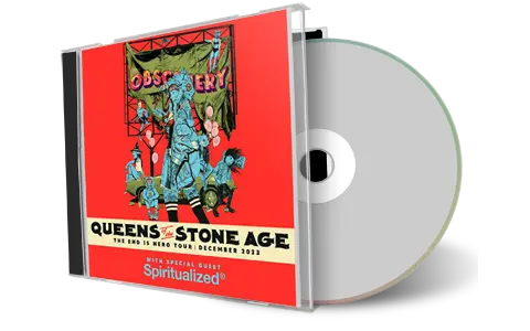 Front cover artwork of Queens Of The Stone Age 2023-12-08 CD Austin Audience