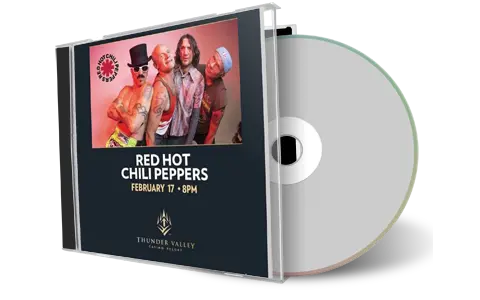 Front cover artwork of Red Hot Chili Peppers 2024-02-17 CD Lincoln Audience