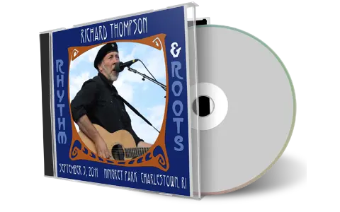 Front cover artwork of Richard Thompson 2011-09-03 CD Charlestown Soundboard