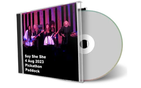 Front cover artwork of Say She She 2023-08-04 CD Pickathon Audience