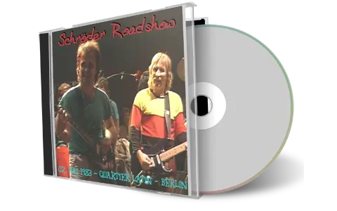 Front cover artwork of Schroeder Roadshow 1983-05-02 CD Berlin Audience