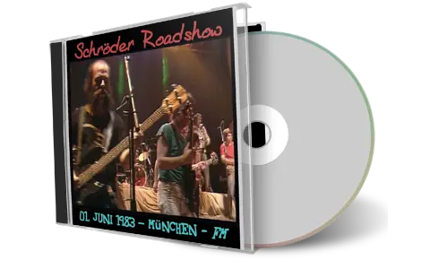 Front cover artwork of Schroeder Roadshow 1983-06-01 CD Munchen Soundboard