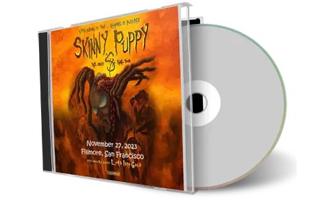 Front cover artwork of Skinny Puppy 2023-11-27 CD San Francisco Audience