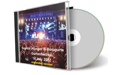 Front cover artwork of Sophie Hunger 2022-07-16 CD Bern Soundboard