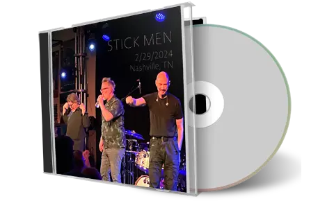 Front cover artwork of Stick Men 2024-02-29 CD Nashville Audience