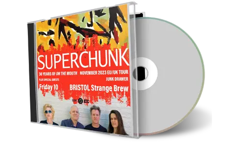Front cover artwork of Superchunk 2023-11-10 CD Bristol Audience