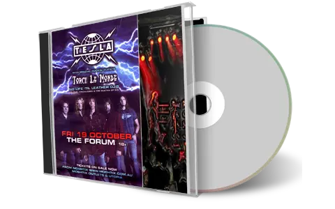 Front cover artwork of Tesla 2007-10-19 CD Sydney Audience