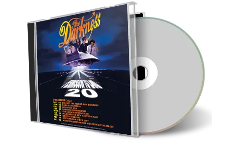 Front cover artwork of The Darkness 2023-12-16 CD Wolverhampton Audience