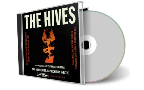Front cover artwork of The Hives 2023-11-09 CD Vancouver Soundboard