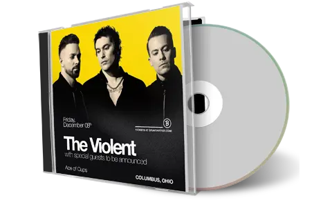Front cover artwork of The Violent 2023-12-08 CD Columbus Audience