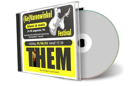 Front cover artwork of Them 2003-08-29 CD Varenwinkel Blues And Roots Festival Audience