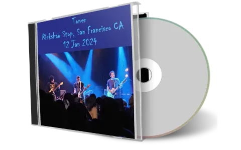Front cover artwork of Toner 2024-01-12 CD San Francisco Audience